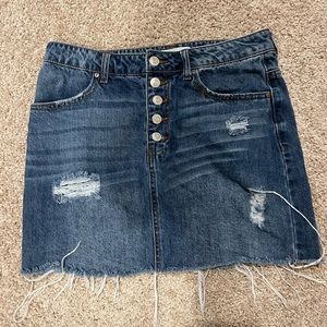 Jean skirt from tilly’s Size 11 but fits like a size 6